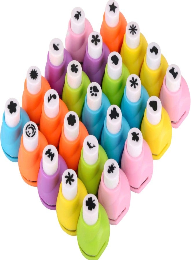Magicwand® DIY Art & Craft Punch Kit for School Projects【3 Yrs & Up】【Pack of 12 Punches】【Random Designs】 - Image 1
